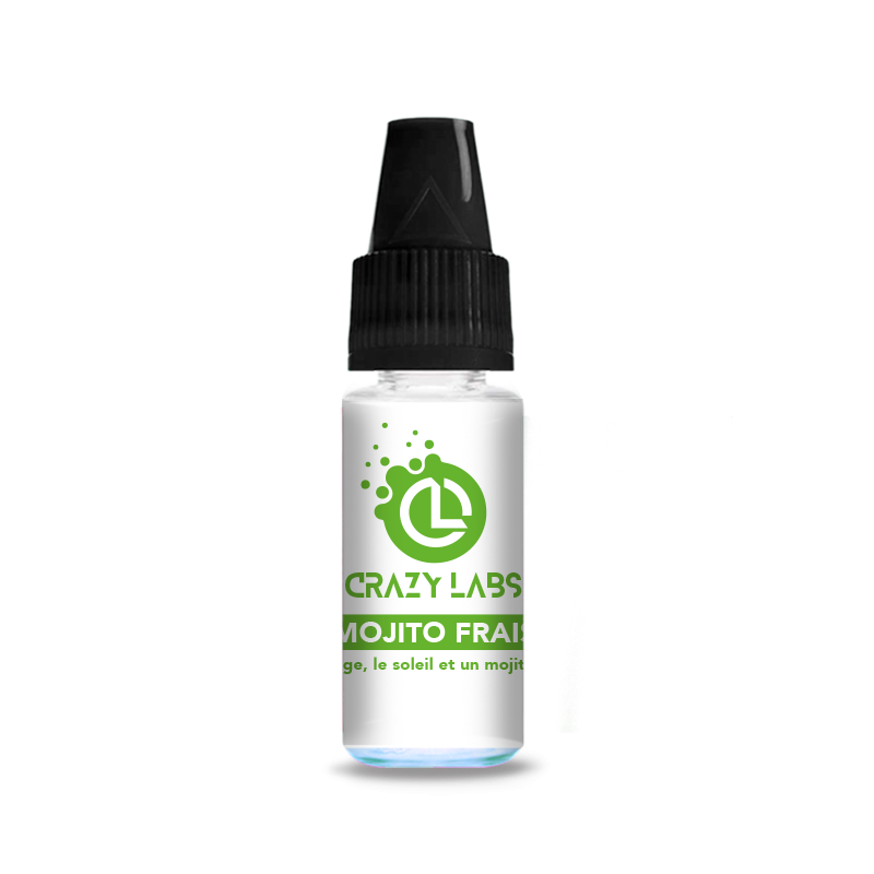 CRAZY LABS Mojito frais 10ml (3mg)