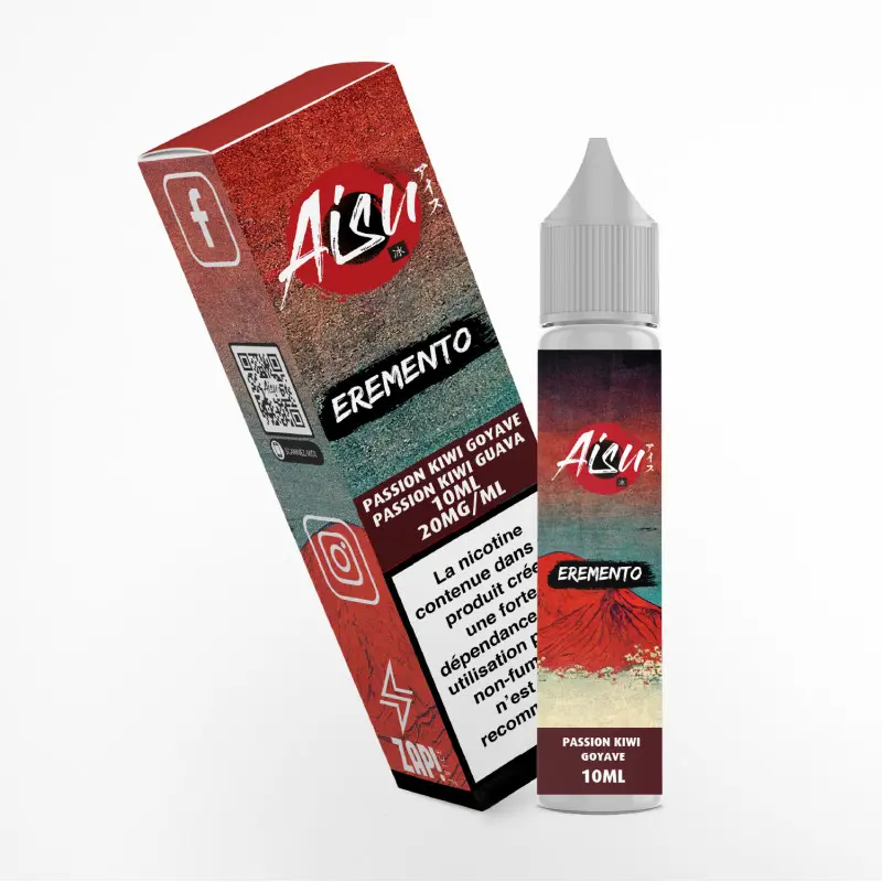 AISU EREMENTO Passion Kiwi Goyave 10ml sels (10mg sels)