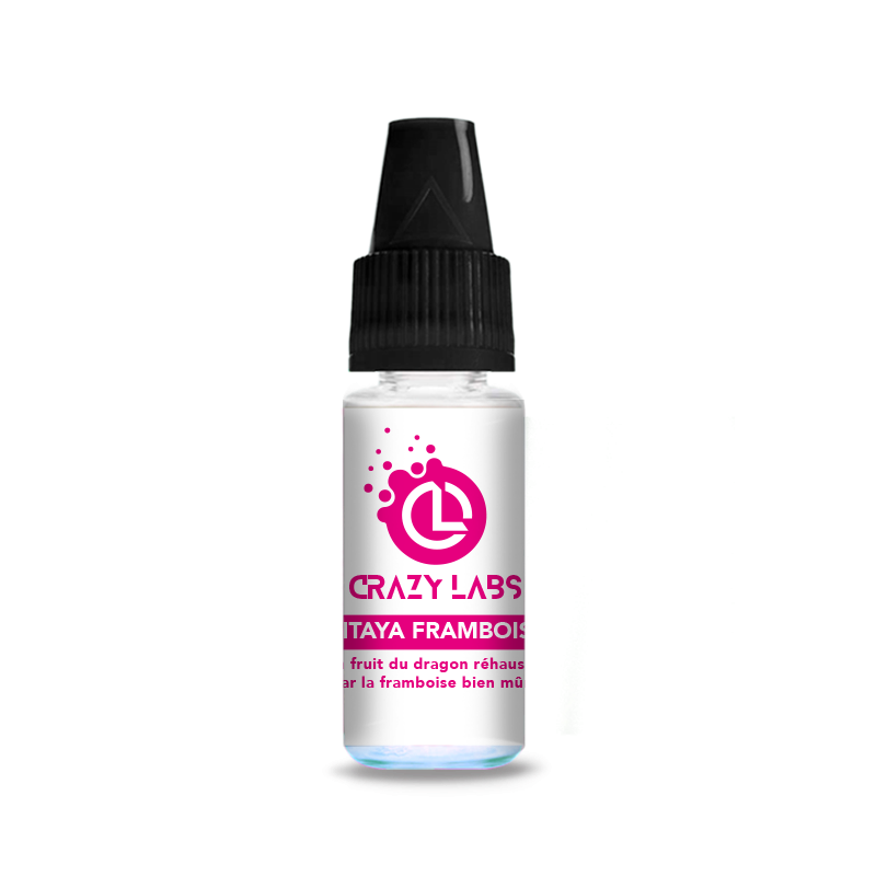 CRAZY LABS sel Pitaya Framboise 10ml (10mg sels)