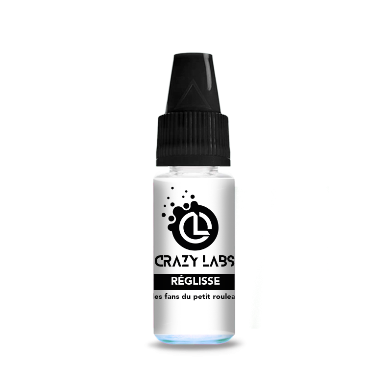 CRAZY LABS sel Réglisse 10ml (10mg sels)