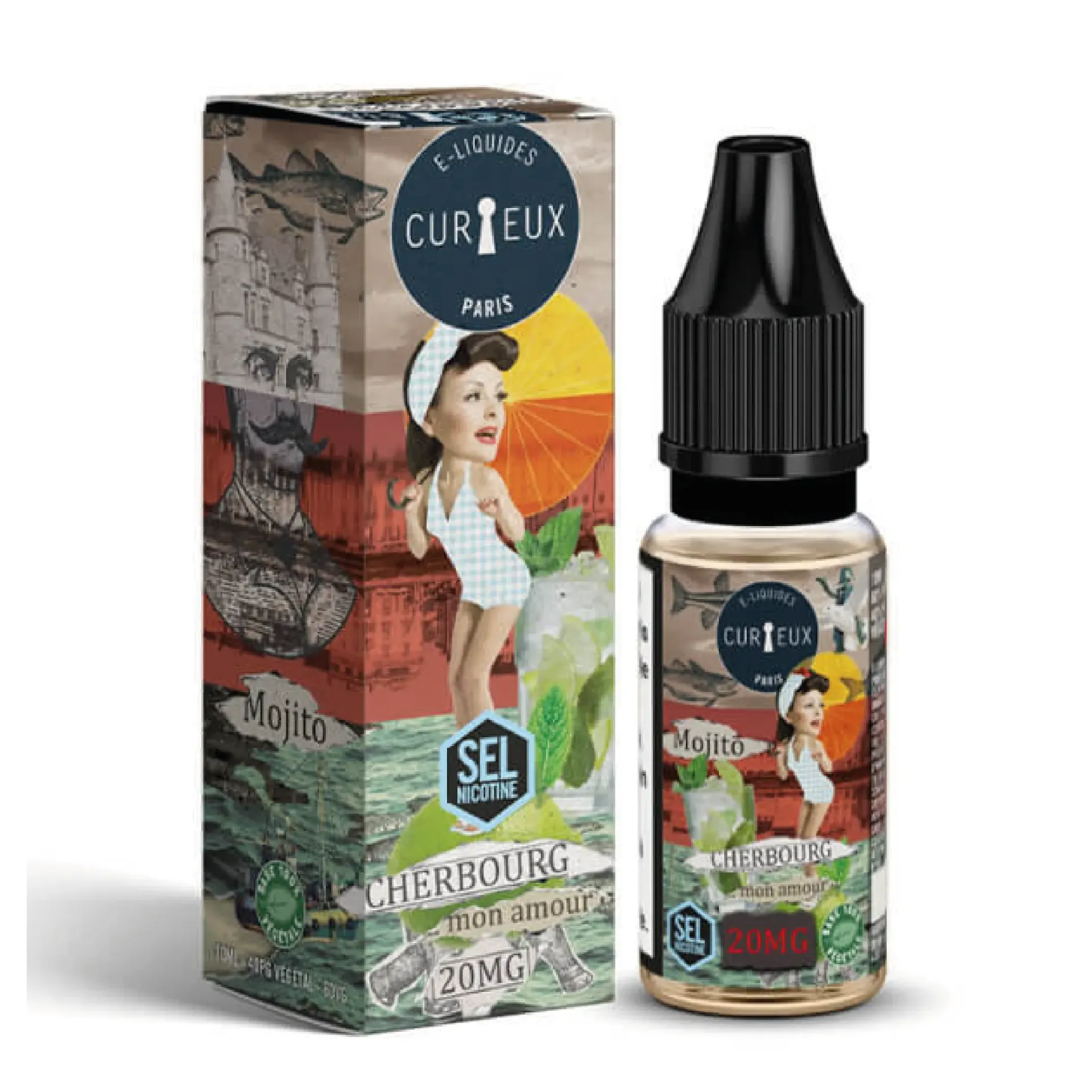 CURIEUX Cherbourg 10ml sels (10mg sels)