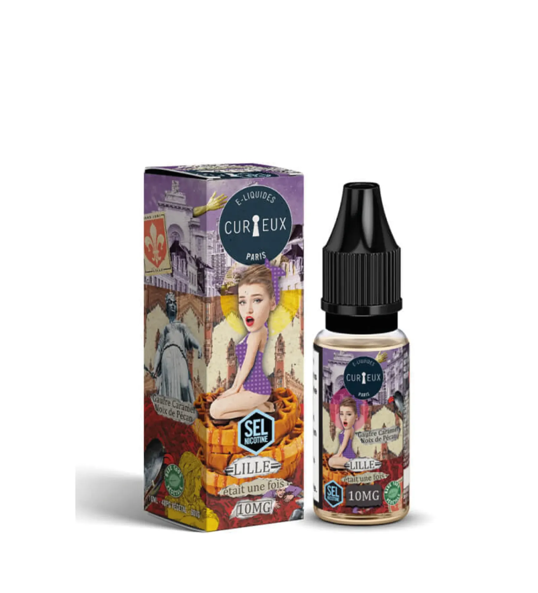 CURIEUX Lille 10ml sels (10mg sels)