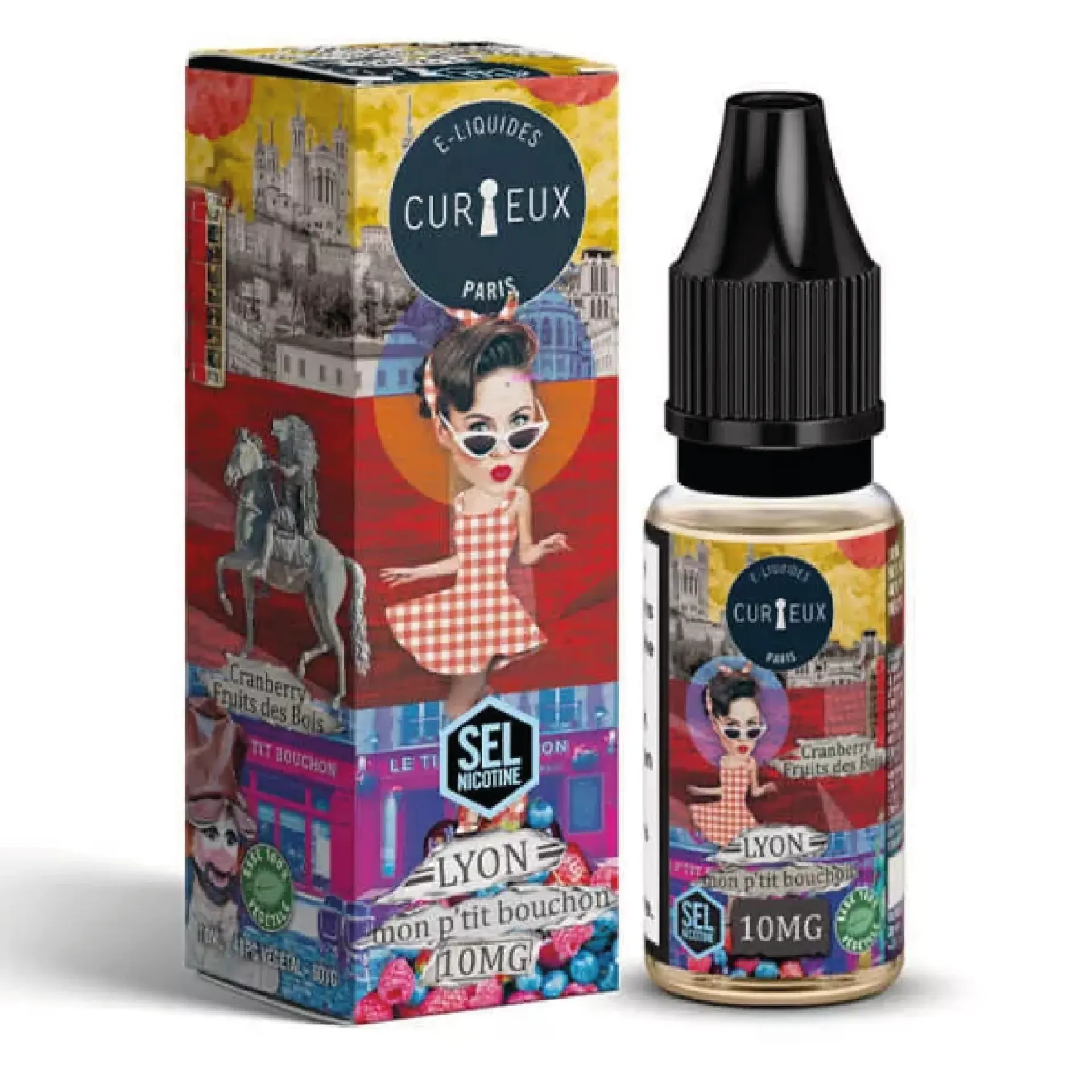 CURIEUX sels Lyon 10ml (10mg sels)