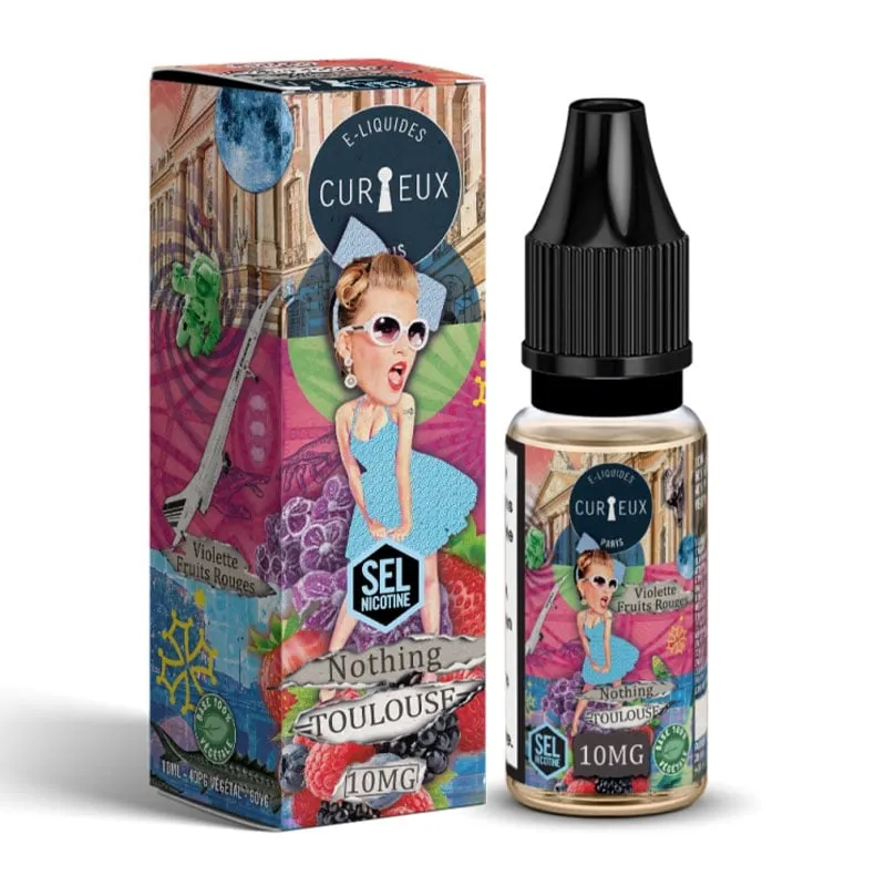 CURIEUX Toulouse 10ml sels (10mg sels)