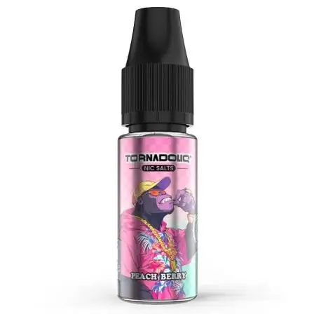 TORNADOLIQ Peach Berry 10ml sels (10mg sels)