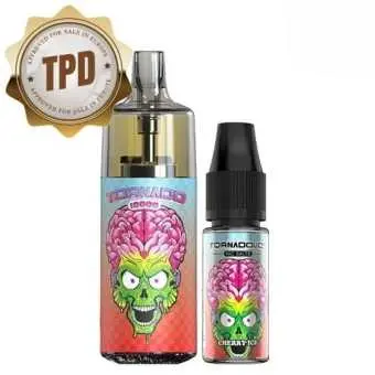 TORNADO Puff 10K Straw Rasp Cherry Ice