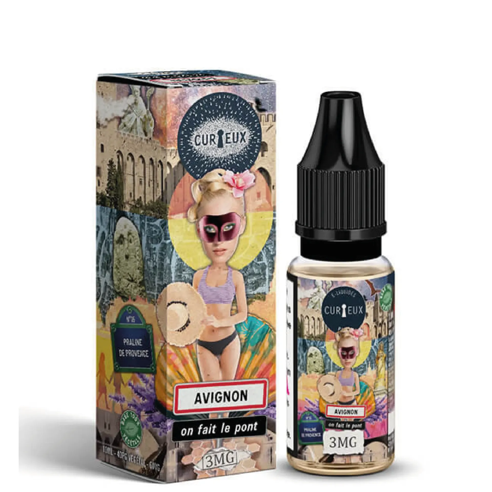 CURIEUX Avignon 10ml sels (10mg sels)