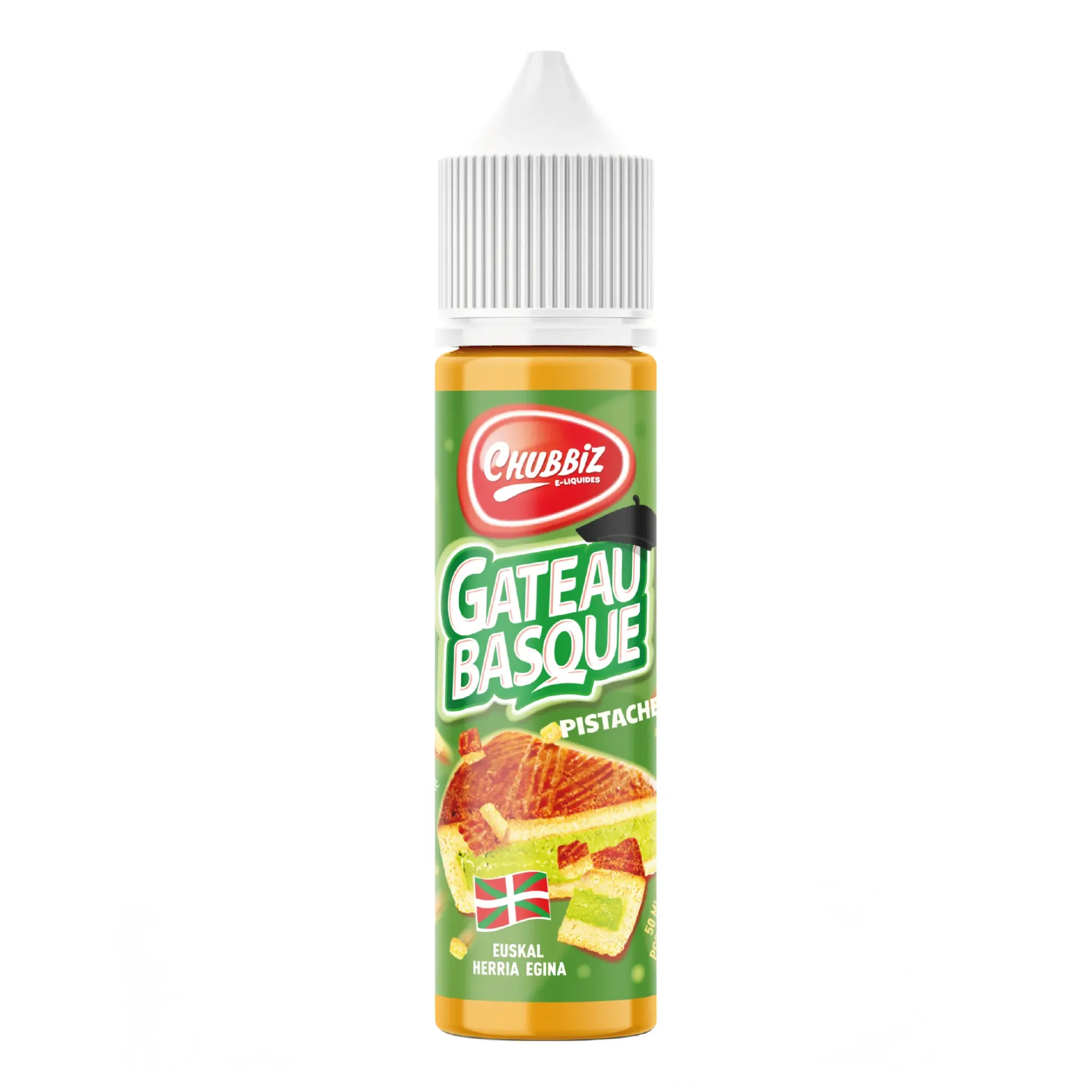 CHUBBIZ Gâteau Basque Pistache 50ml   
