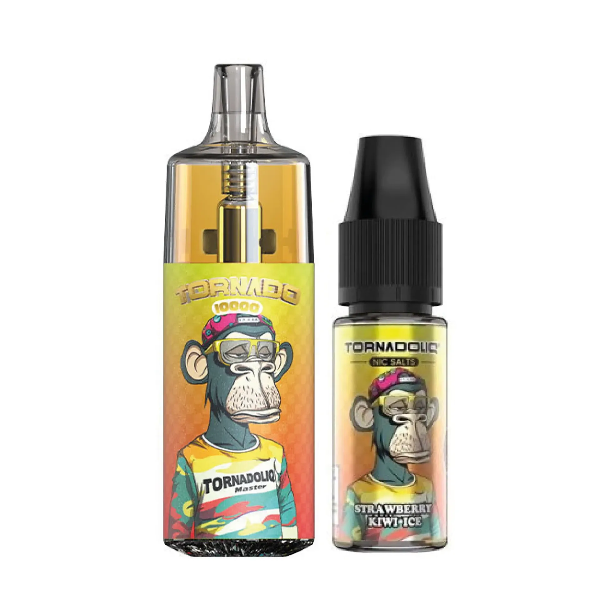 TORNADO Puff 10K Strawberry Kiwi Ice  (10mg sels)