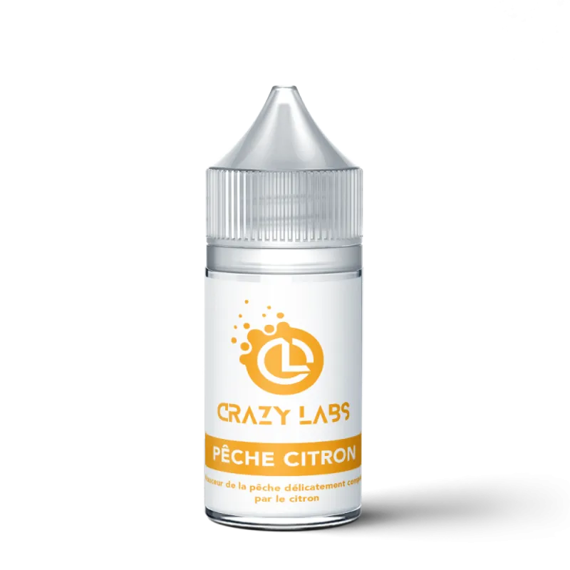 CRAZY LABS Peche Citron 30ml DIY