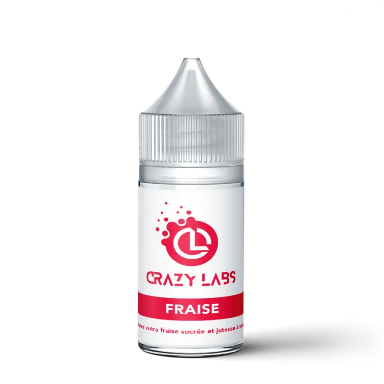 CRAZY LABS Fraise  30ml DIY  