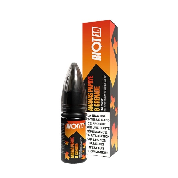 RIOT Ananas Papaye Grenade 10ml (3mg)