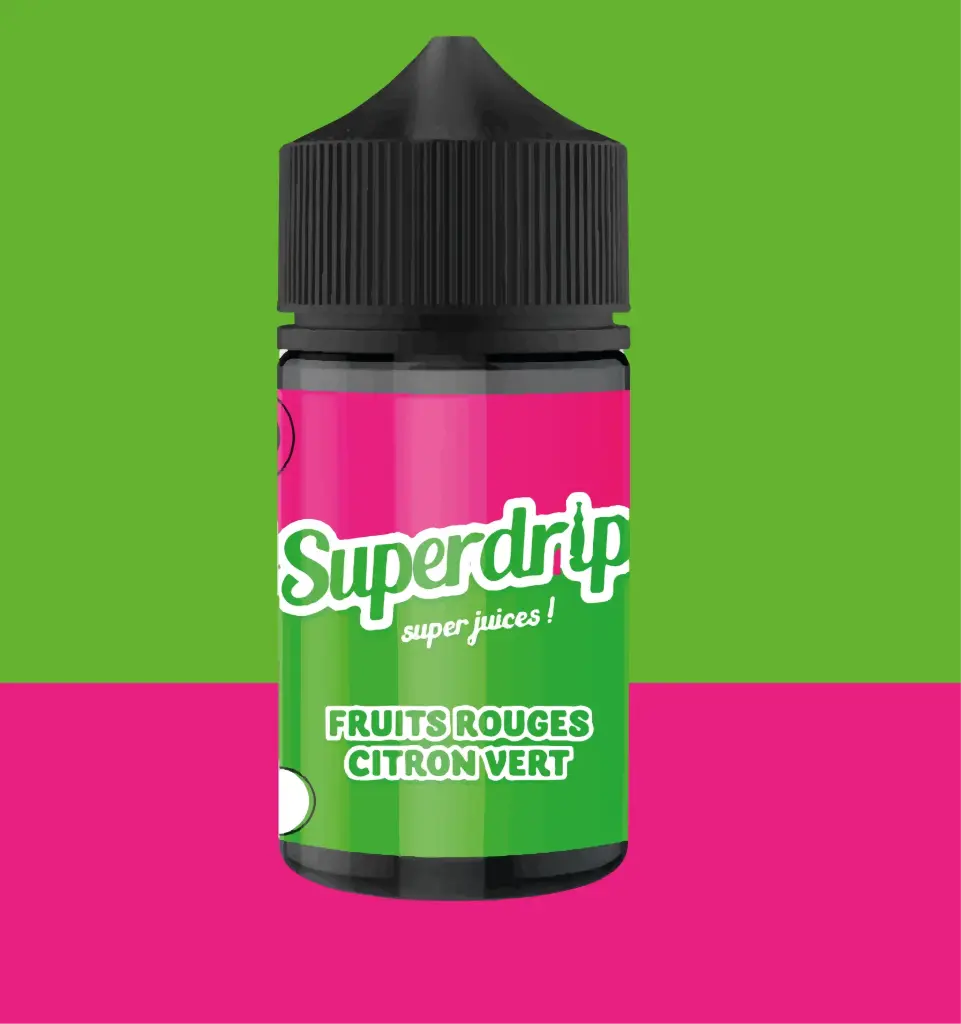 SUPERDRIP FV Fruits Rouges Citron Vert 50ml