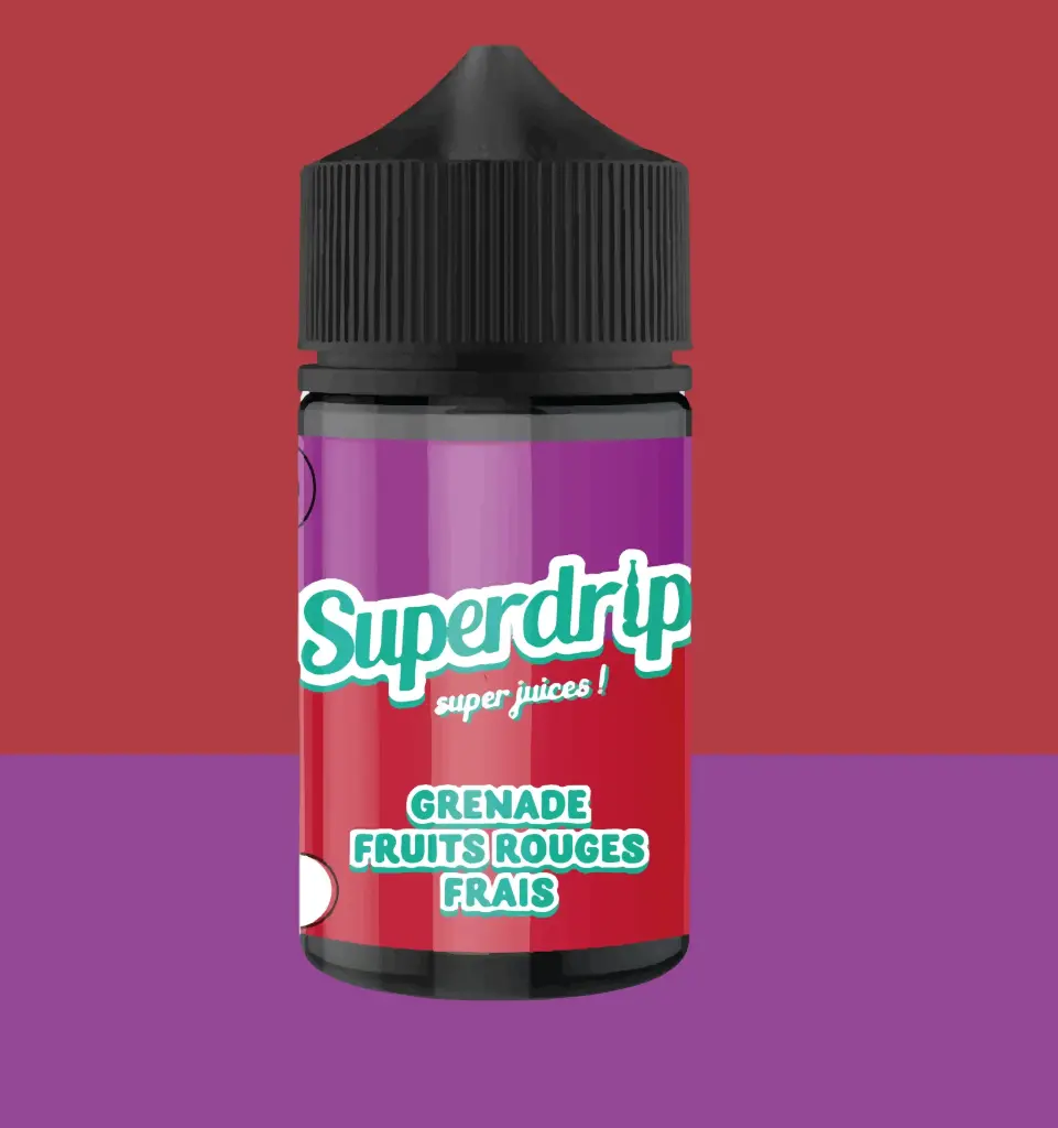 [grenade rouges full vap] SUPERDRIP FV Grenade Fruits Rouges frais 50ml
